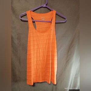 Nike Dri fit orange work out tank top